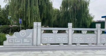 宜昌 芝麻灰桥栏杆、河道栏杆安装效果