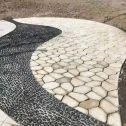 宜昌 黄金麻冰裂缝室外铺装效果完美展示