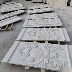 宜昌 芝麻白干挂雕花板