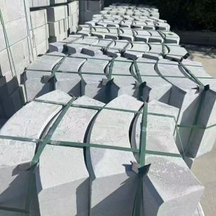 宜昌 芝麻灰弧形路沿石