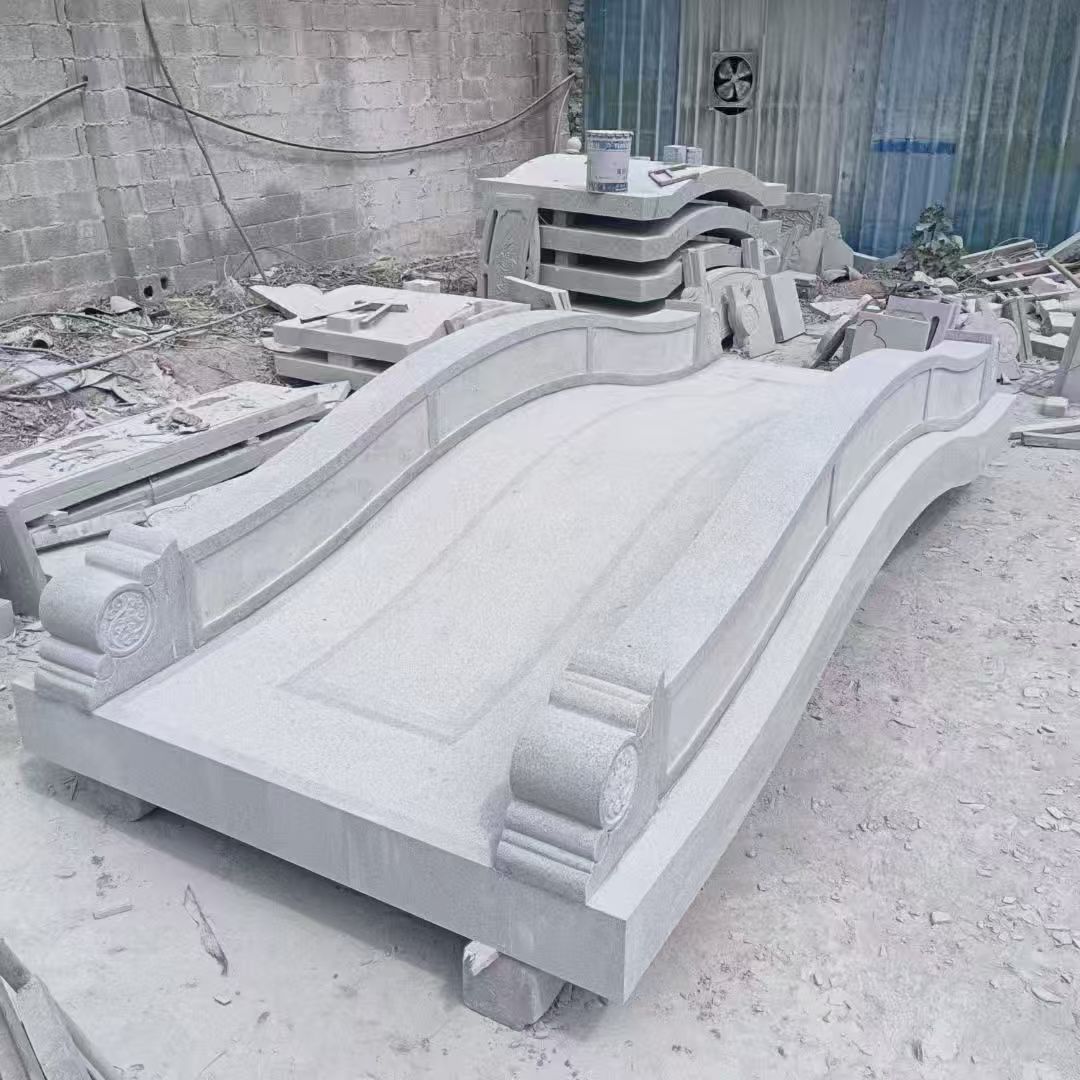 宜昌 芝麻灰花岗岩园林景观 小石桥