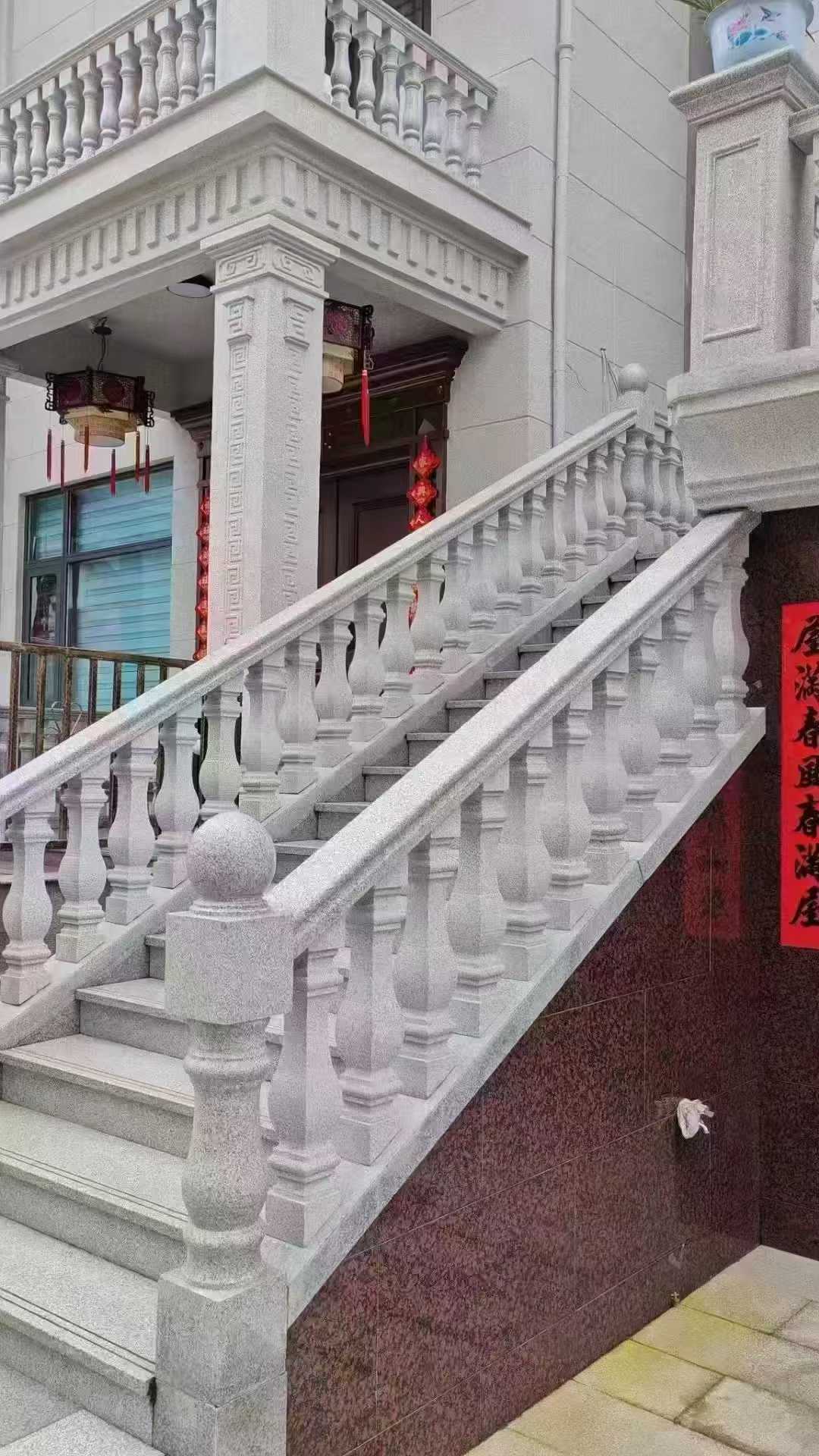 宜昌 天然石材 阳台庭院护栏、栏杆